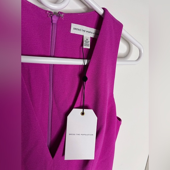Dress the Population Catalina Dress Fuchsia - Picture 6 of 11